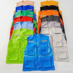Màu áo gile kỹ sư sẵn