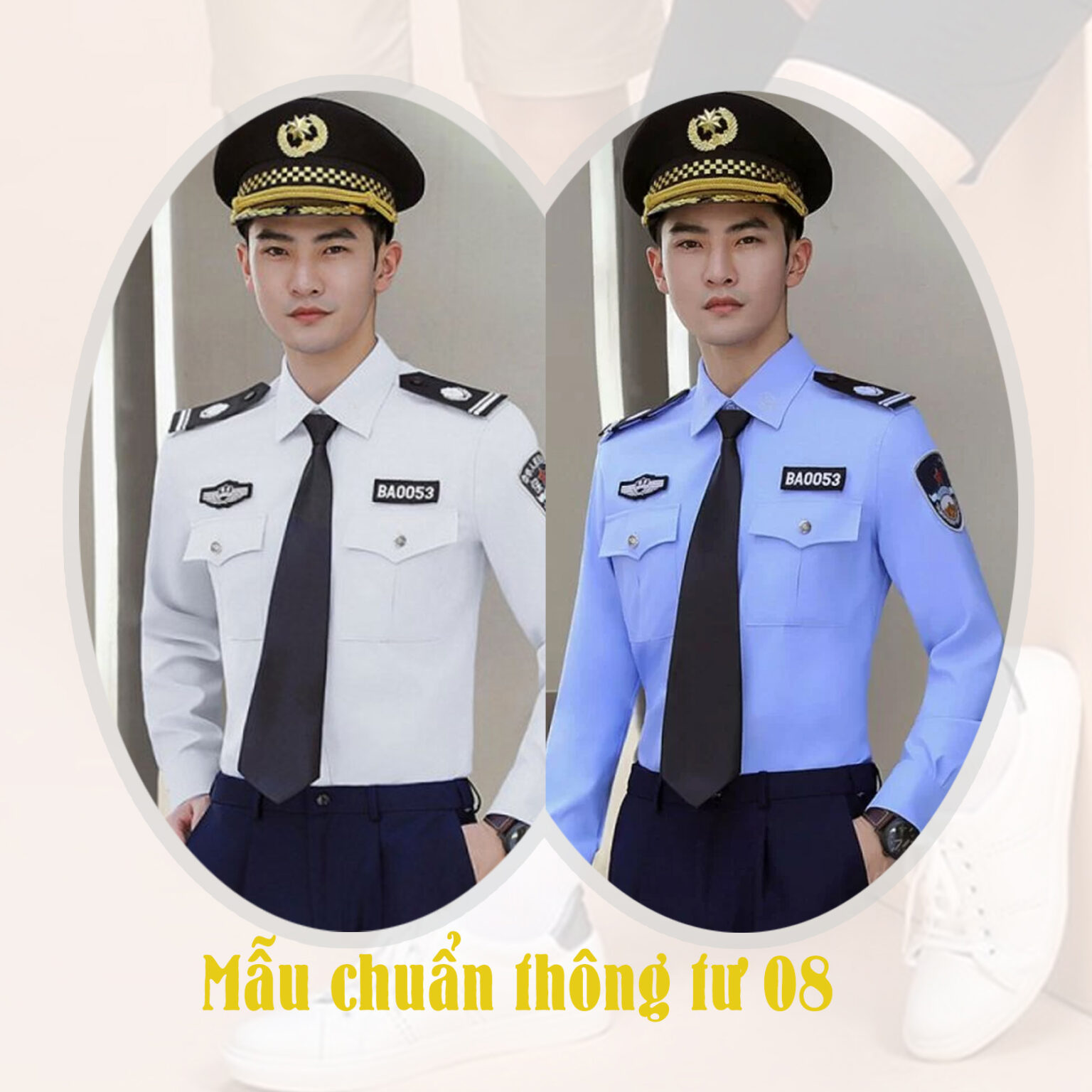 May đồng phục bảo vệ