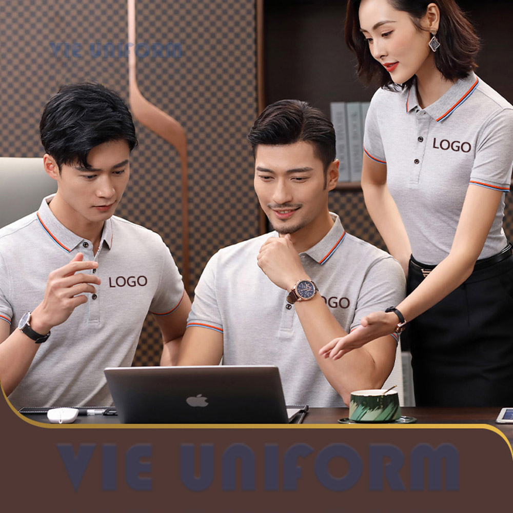 Áo polo nhân viên công ty 2025