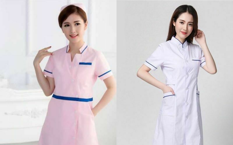 Áo nữ điều dưỡng mới 2025