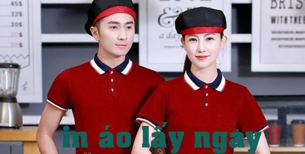in áo thun đồng phục lấy ngay
