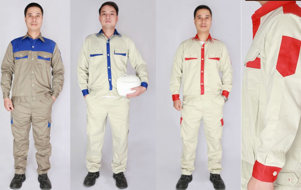 Mẫu áo công nhân