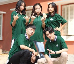 Mẫu áo lớp may sẵn đẹp