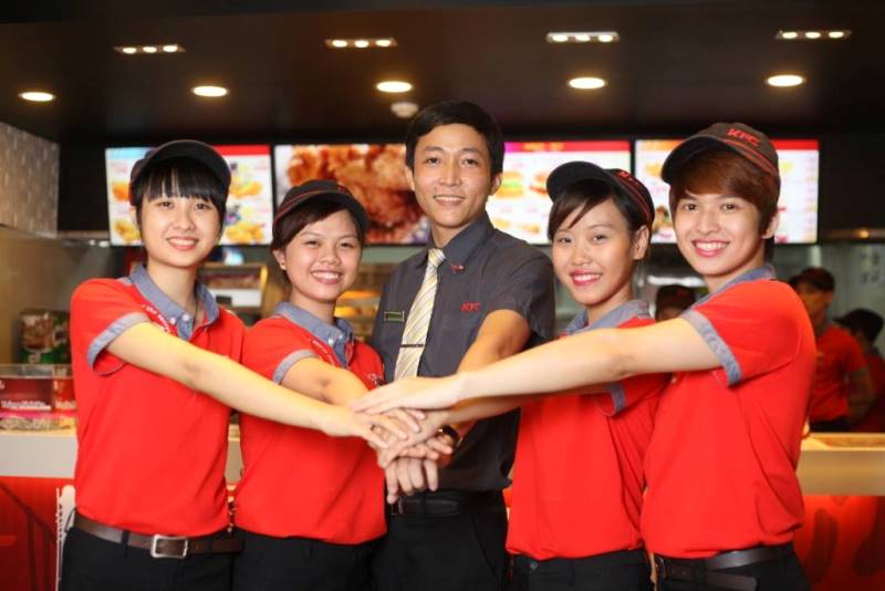 đồng phục KFC