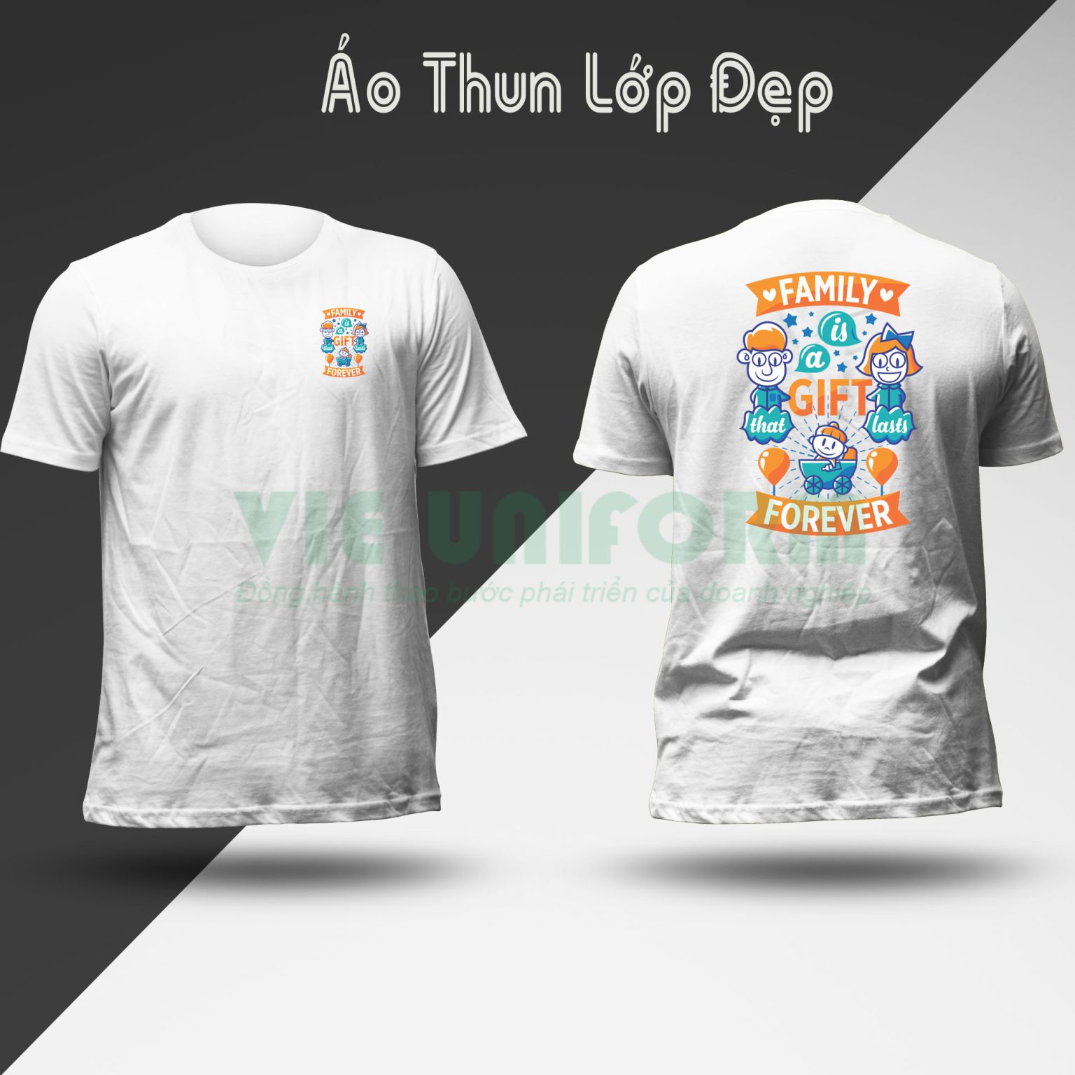Áo thun team building sẵn