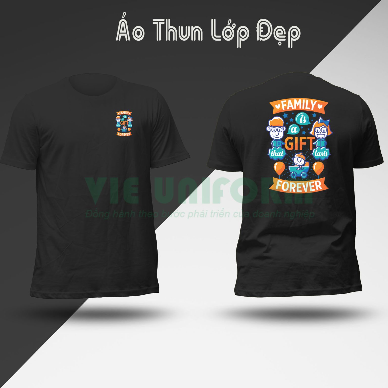 Áo thun team building sẵn