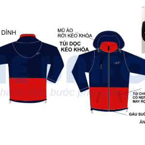 Đồng phục áo khoác gió HT