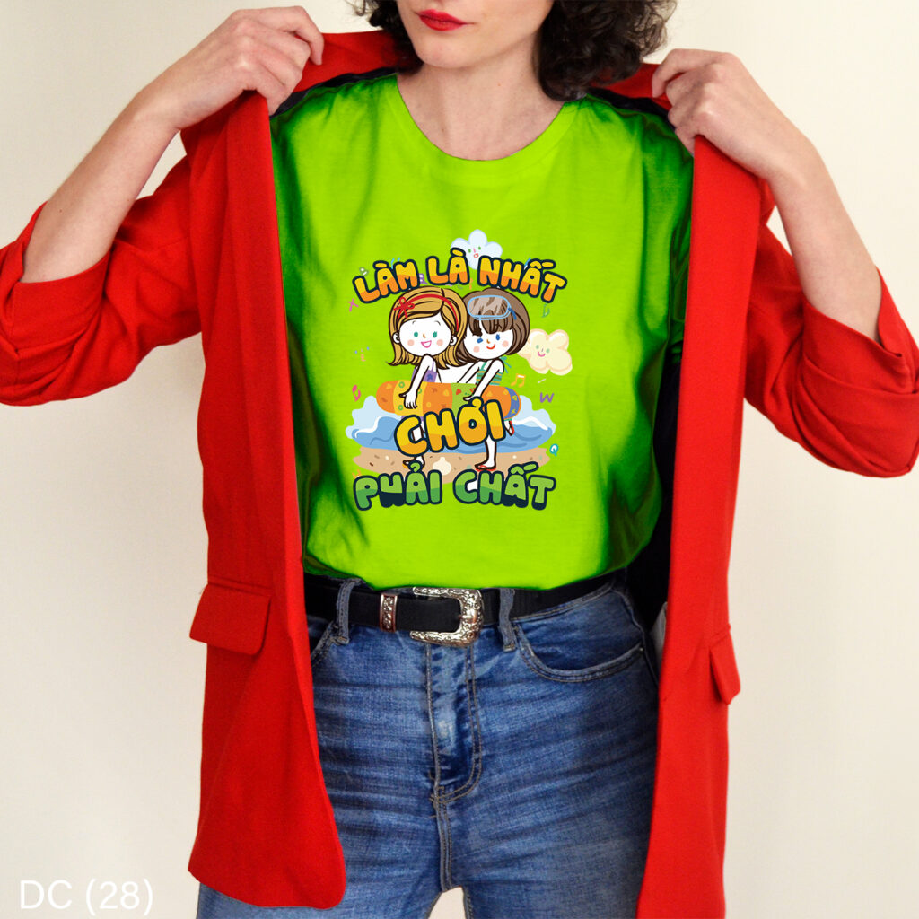 In áo thun chụp ảnh lấy ngay