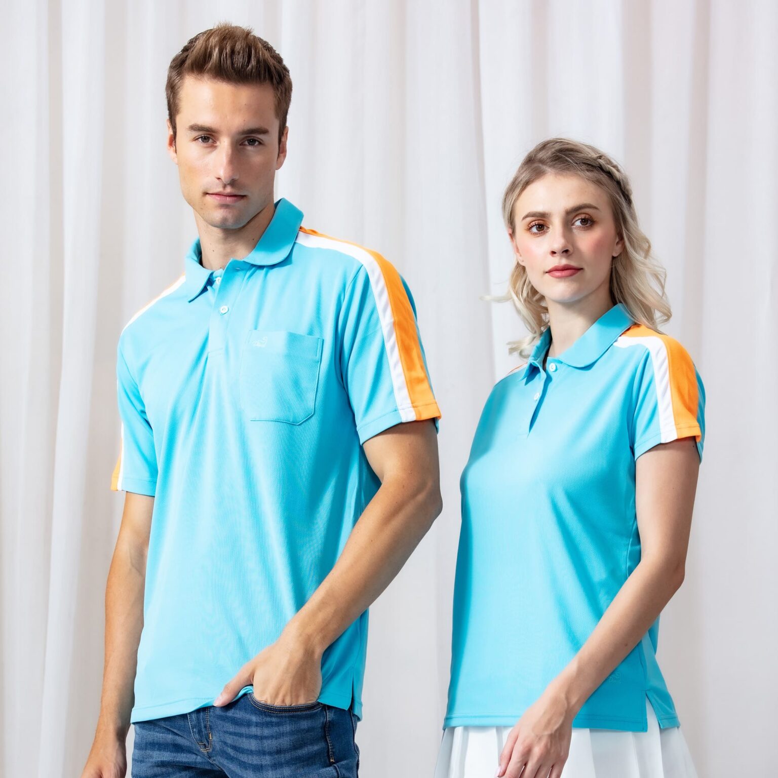 Áo polo doanh nghiệp phối màu 2024