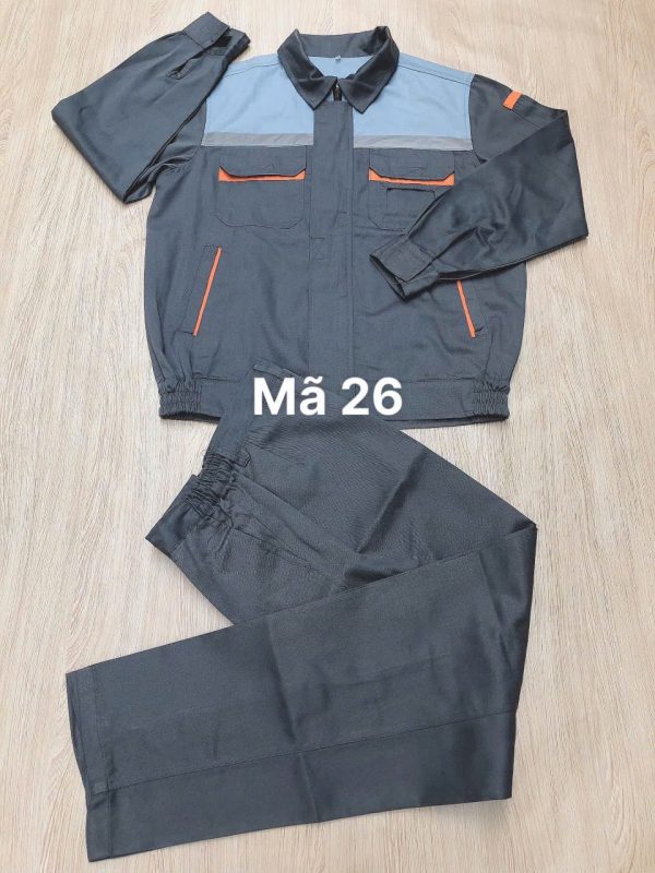 đồng phục công nhân 2 lớp