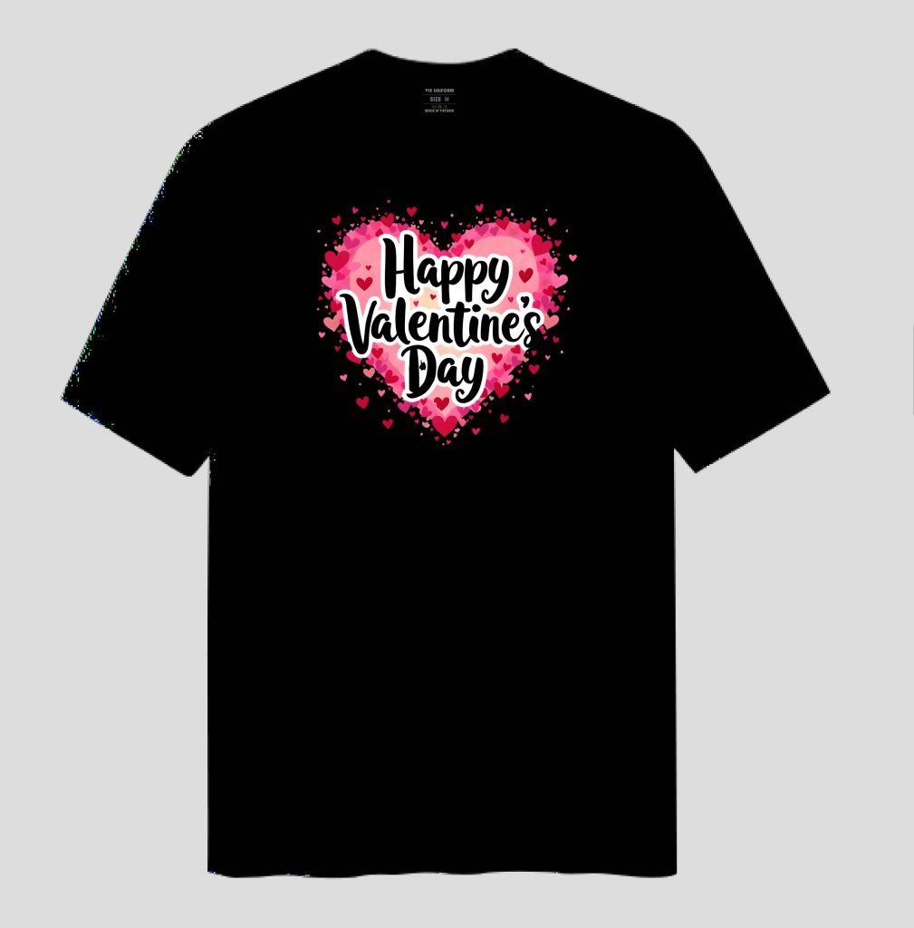 Áo thun Valentine 2025