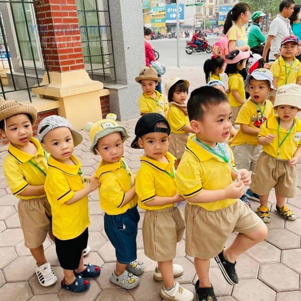 Áo polo mầm non 2025
