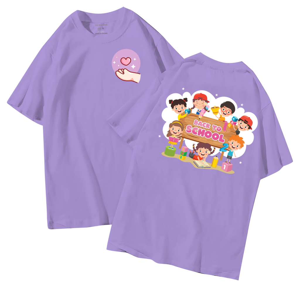 Áo thun may sẵn VIE Uniform