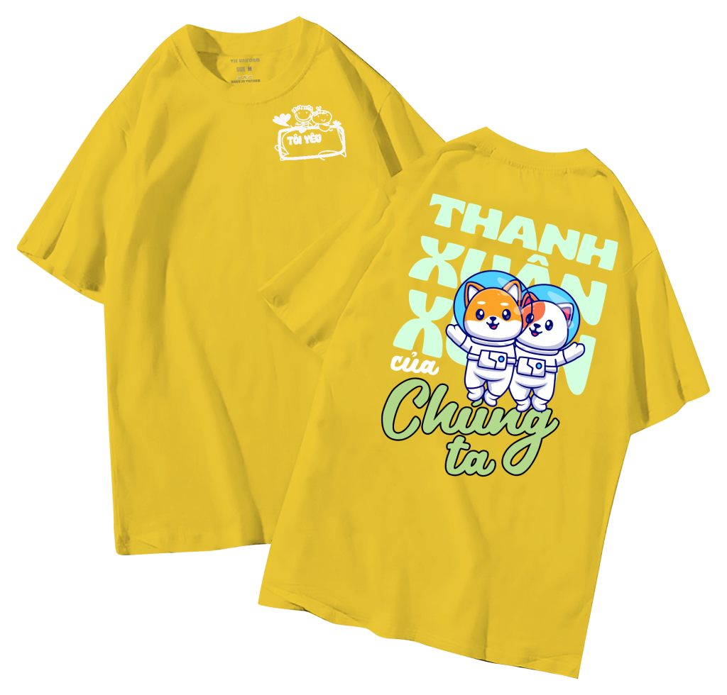 In Pet áo lớp mới nhất