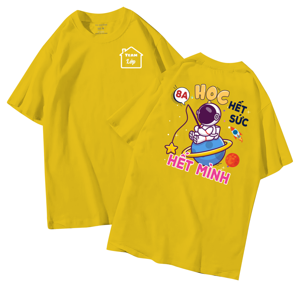 Áo thun lớp may sẵn 2026